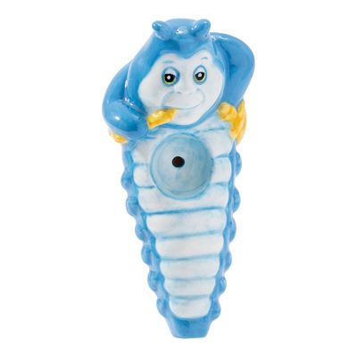 Wacky Bowlz Smoking Caterpillar Ceramic Pipe