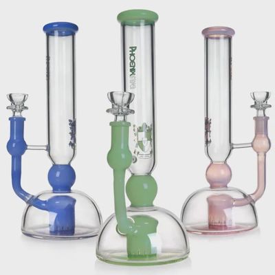 Groovy 10.5&quot; Round Showerhead Perc Bong
