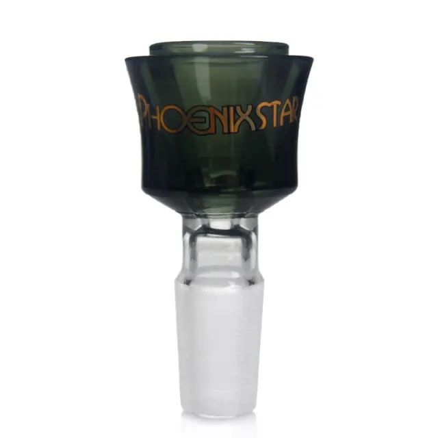 Colored Taper Bowl 14mm, Color: Smoke