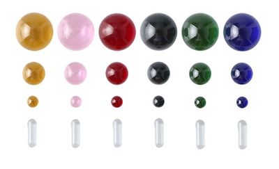 Glass Terp Pearls with Pill 20mm