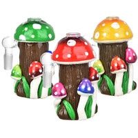 Shroom Cluster Glass &amp; Enamel Ash Catcher