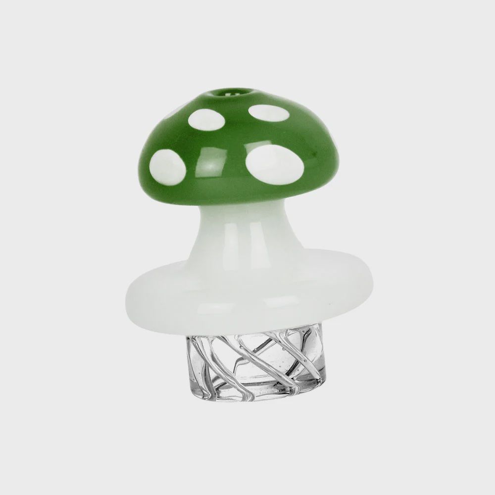 Mushroom Vortex Carb Cap, Color: Green