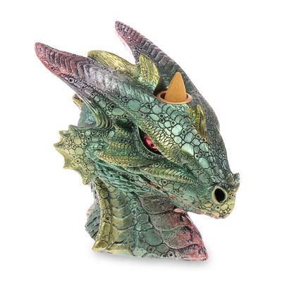 Big Green Dragon Backflow Incense Burner
