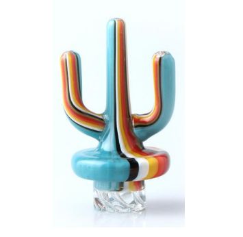 Colorful Cactus Spinning Carb Cap