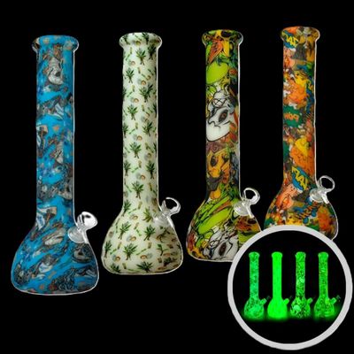 Beaker Style Silicone Bong
