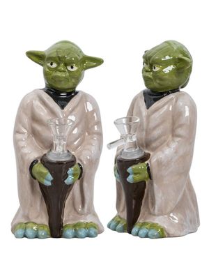 Ceramic Yoda Bong
