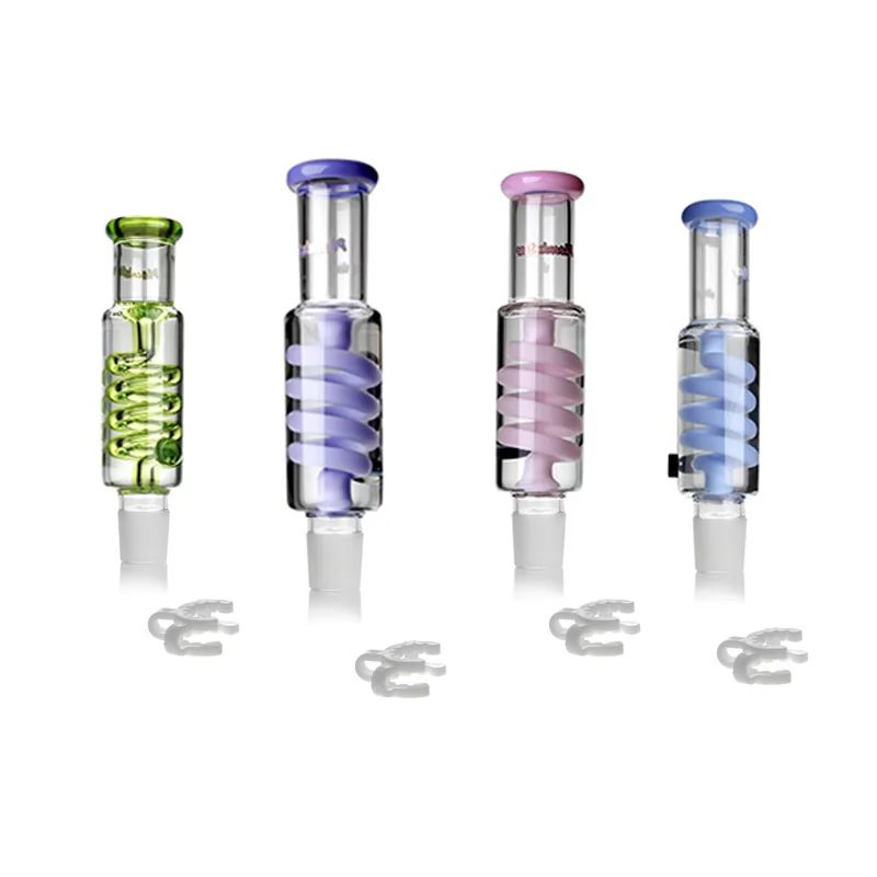 Short Glycerin Coil Mouthpiece Pastel