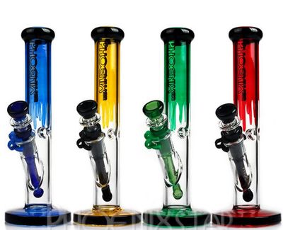 Phoenix Melting Color Straight Bong
