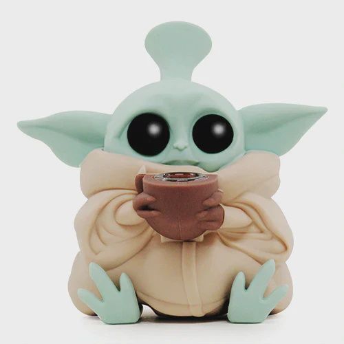 Silicone Baby Grogu (Baby Yoda), Color: Traditional