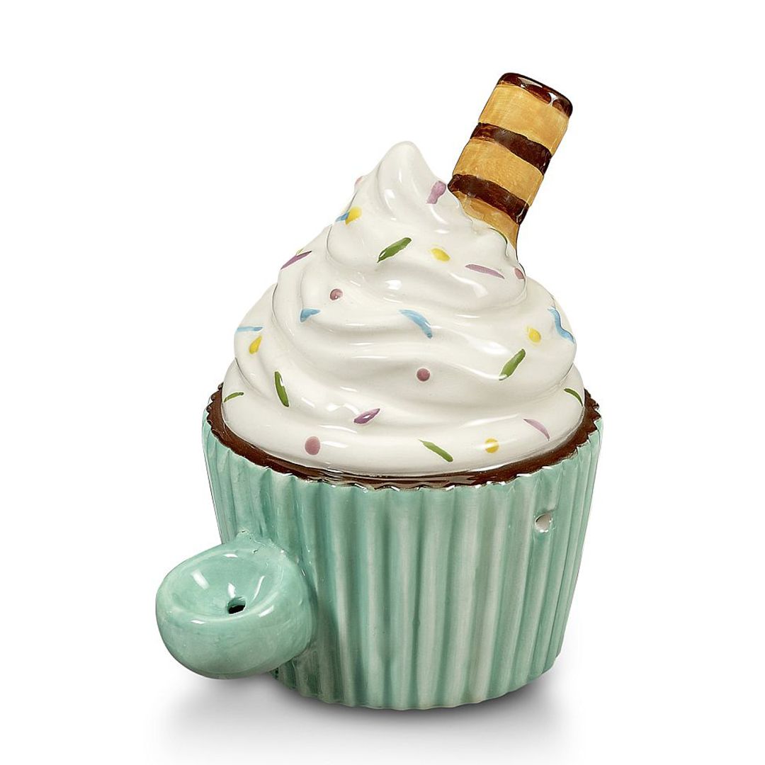 Ceramic Cupcake Pipe