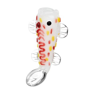 Koi Smile Glass Hand Pipe 4.25&quot;