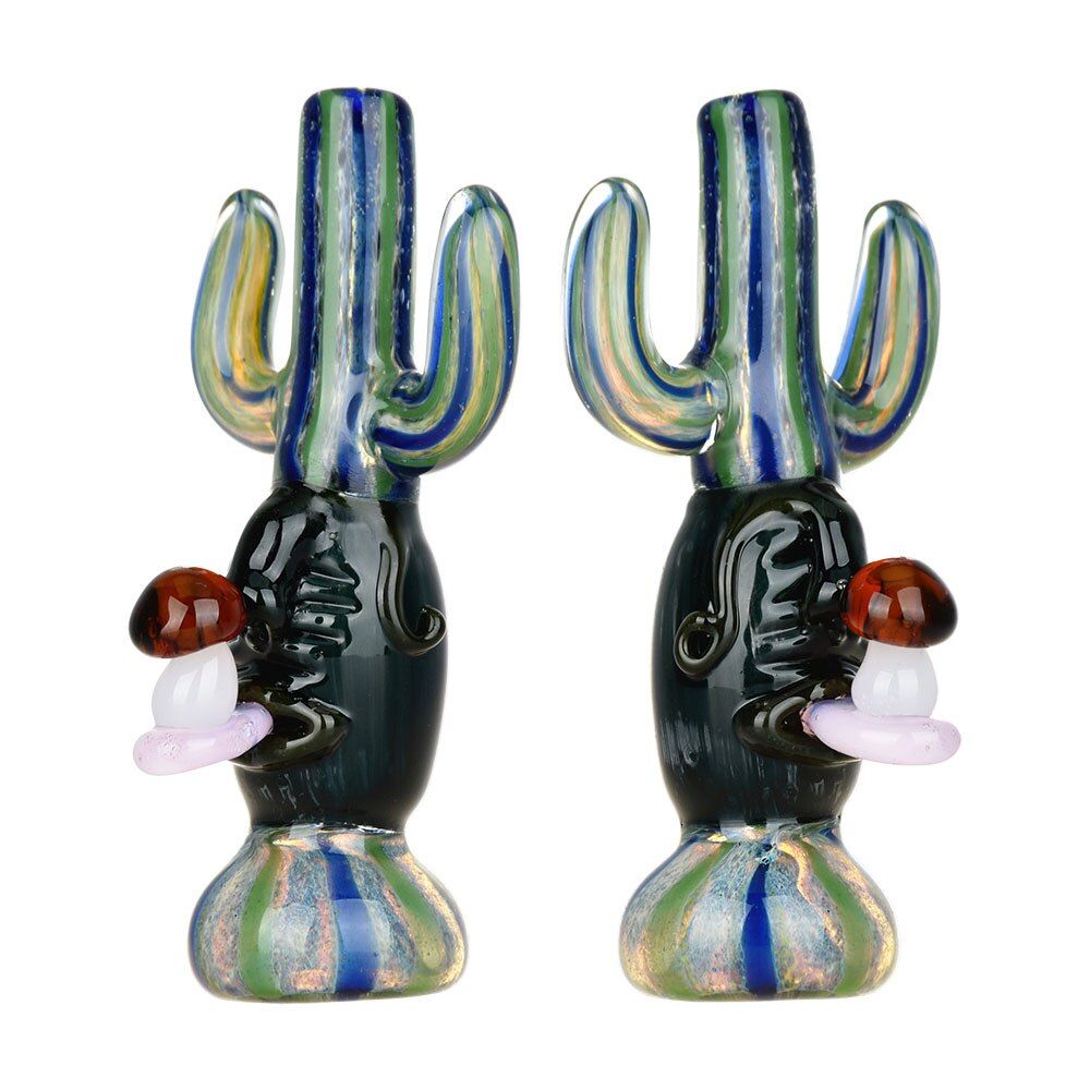 Succulent Fungi Voyager Glass Chillum 3.75&quot;