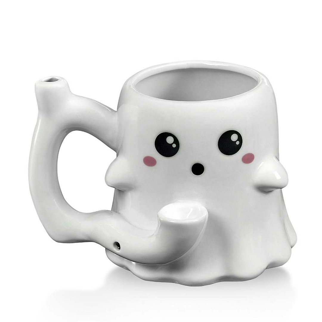 Ceramic Ghost Pipe Mug