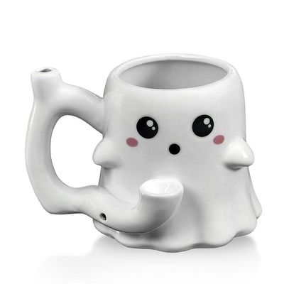 Ceramic Ghost Pipe Mug
