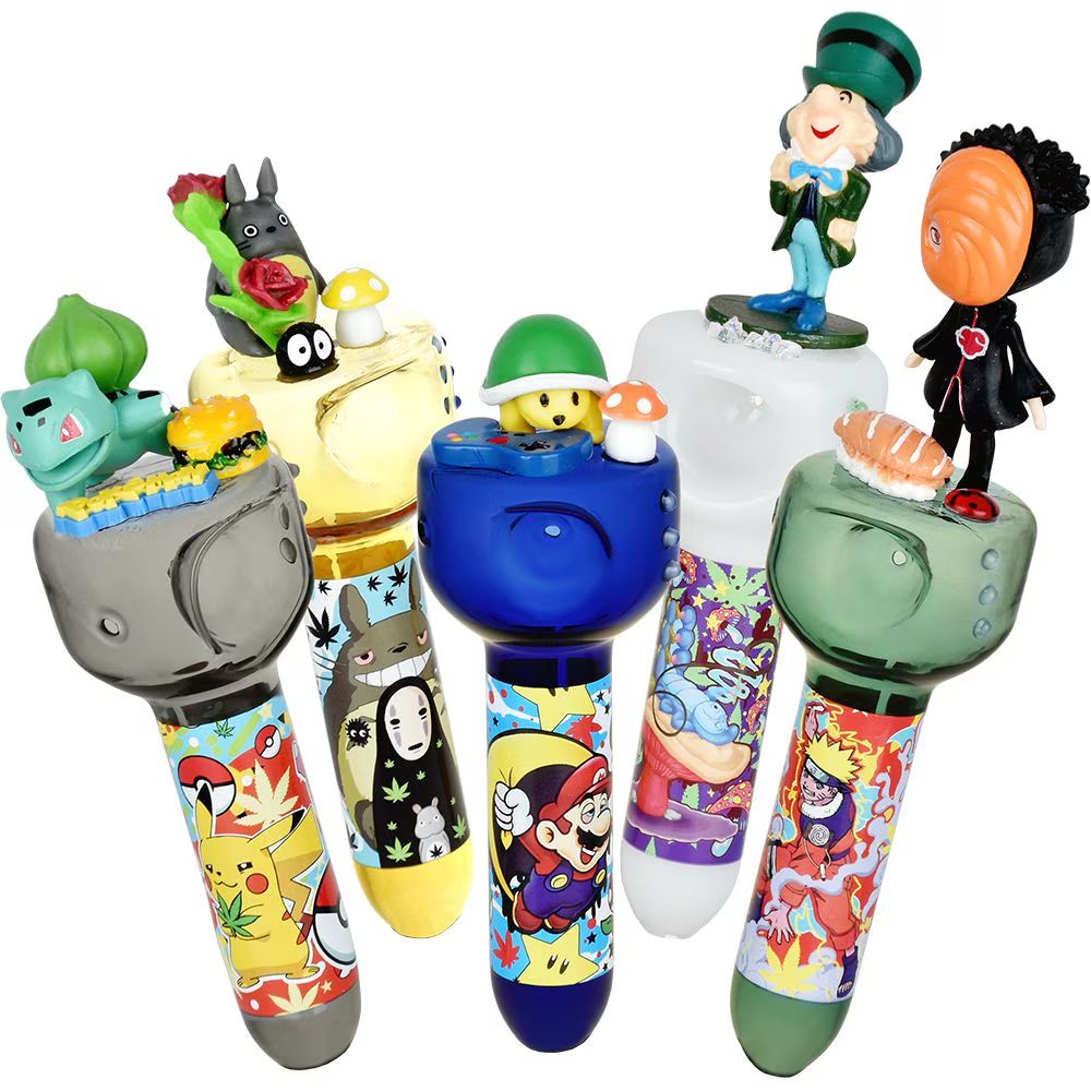 Dabtized Toon Spoon Glass Hand Pipe