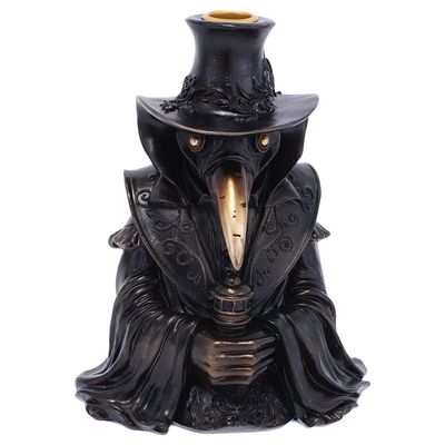 Plague Doctor Backflow Cone Incense Burner