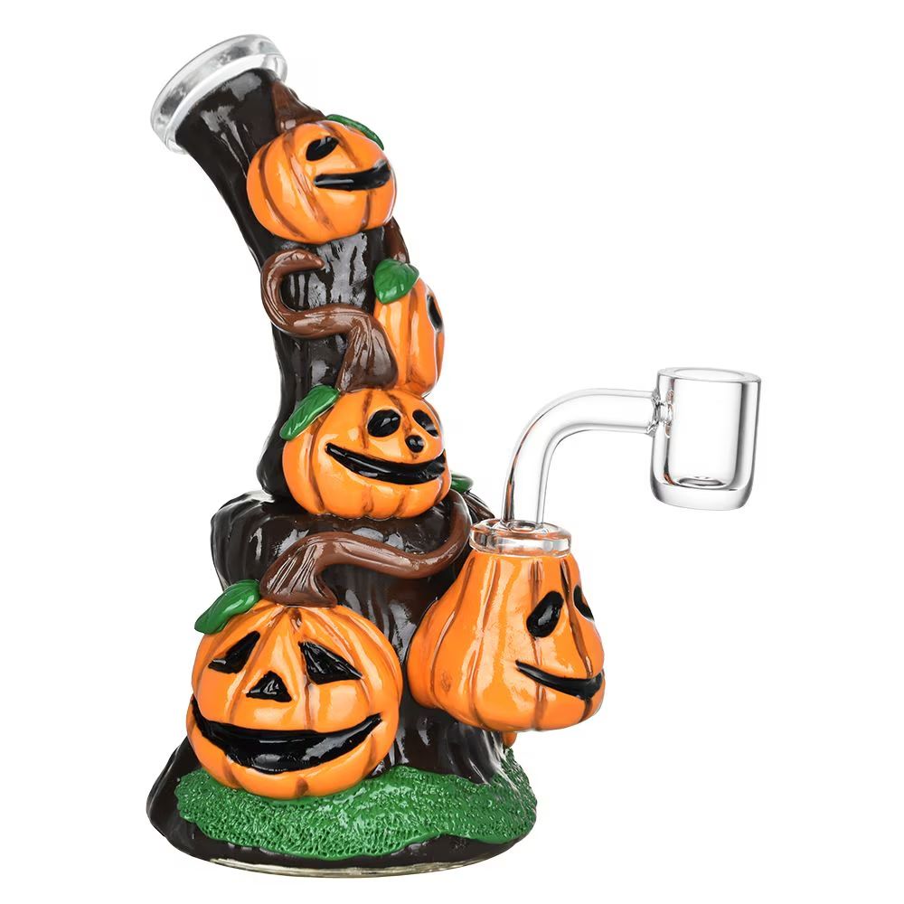 Piled Up Pumpkin Patch 3D Painted Dab Rig