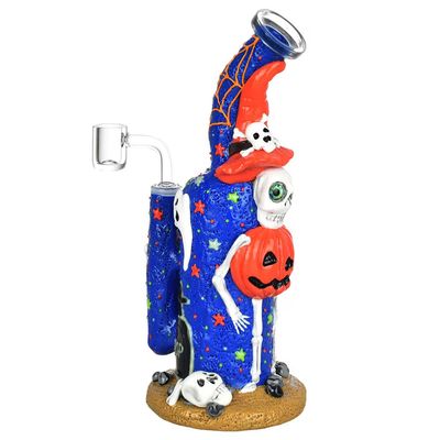 Frightening Fiesta Glow 3D Painted Dab Rig