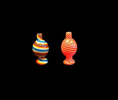 Striped Glass US Glass