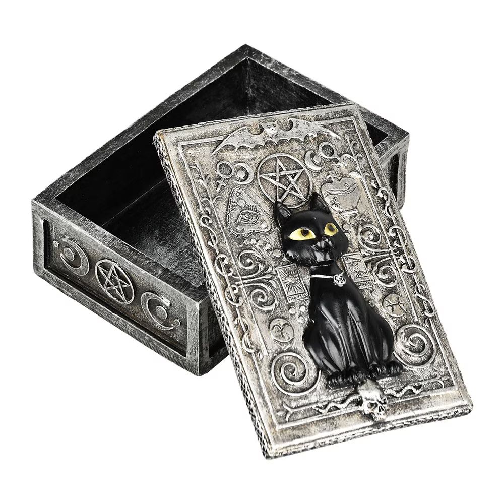 Cat Tarot Stash Box