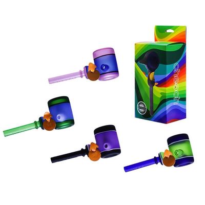 Cheech Glass 5.75&quot; Multicolor Hand Pipe