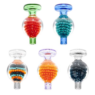 Encased Blackberry Pattern Bubble Carb Cap 27mm