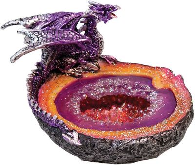 Dragon Geode Ashtray