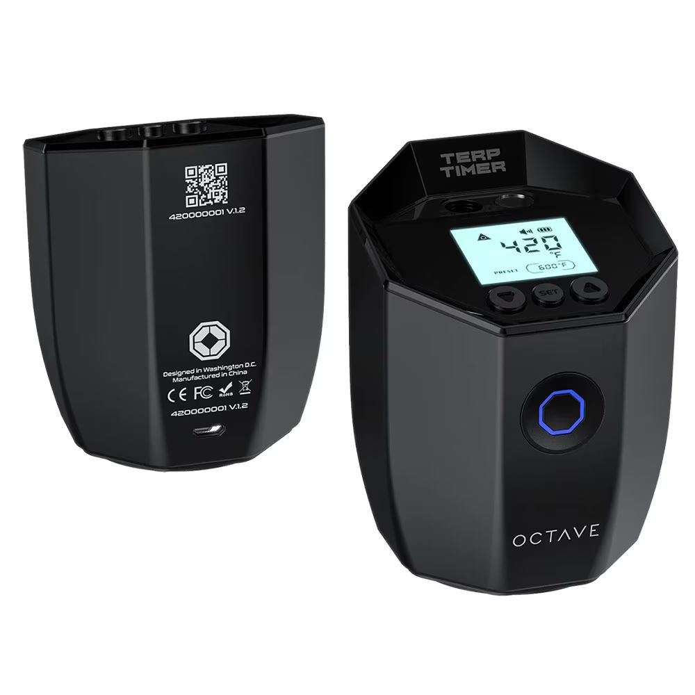 Octave Terp Timer 900mAh, Color: Black