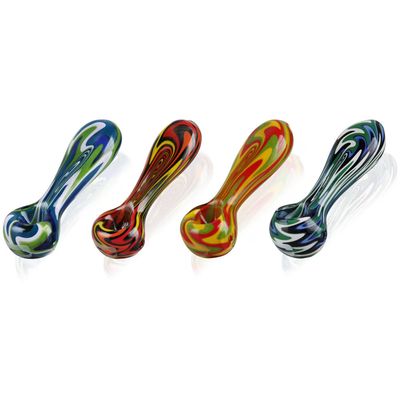 Pulsar Worked Spoon Hand Pipe - 4.5&quot;