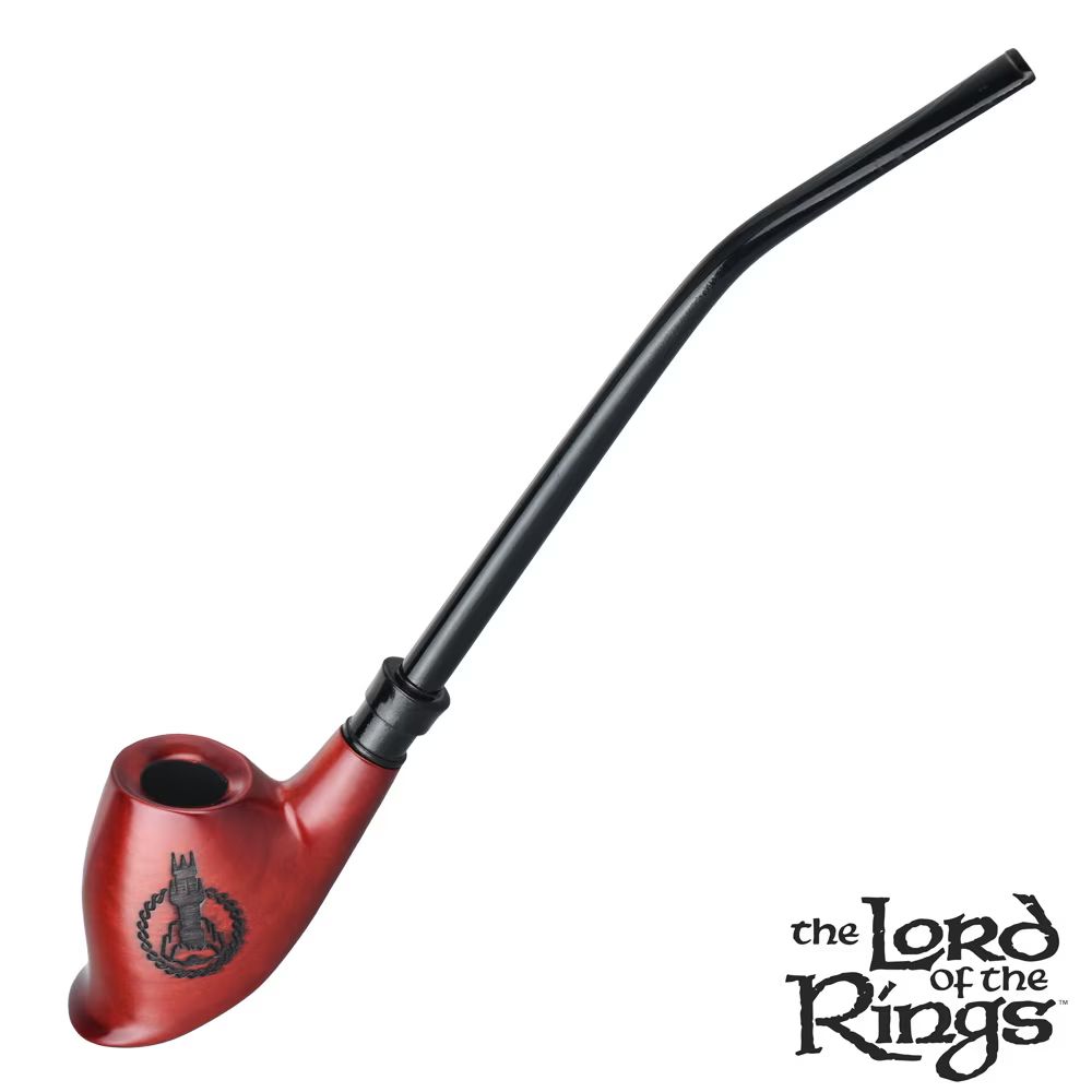 Pulsar Shire Pipes TWO TOWERS Smoking Pipe 12.5&quot;