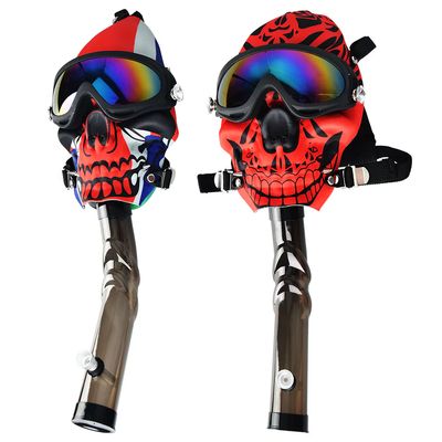Ski Goggle Gas Mask w/ Acrylic Water Pipe