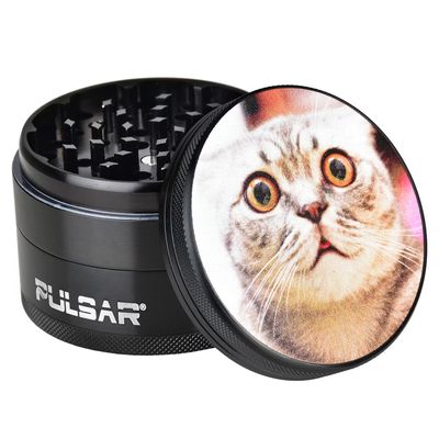 Pulsar Design Series Grinder Stoned Cat Grinder