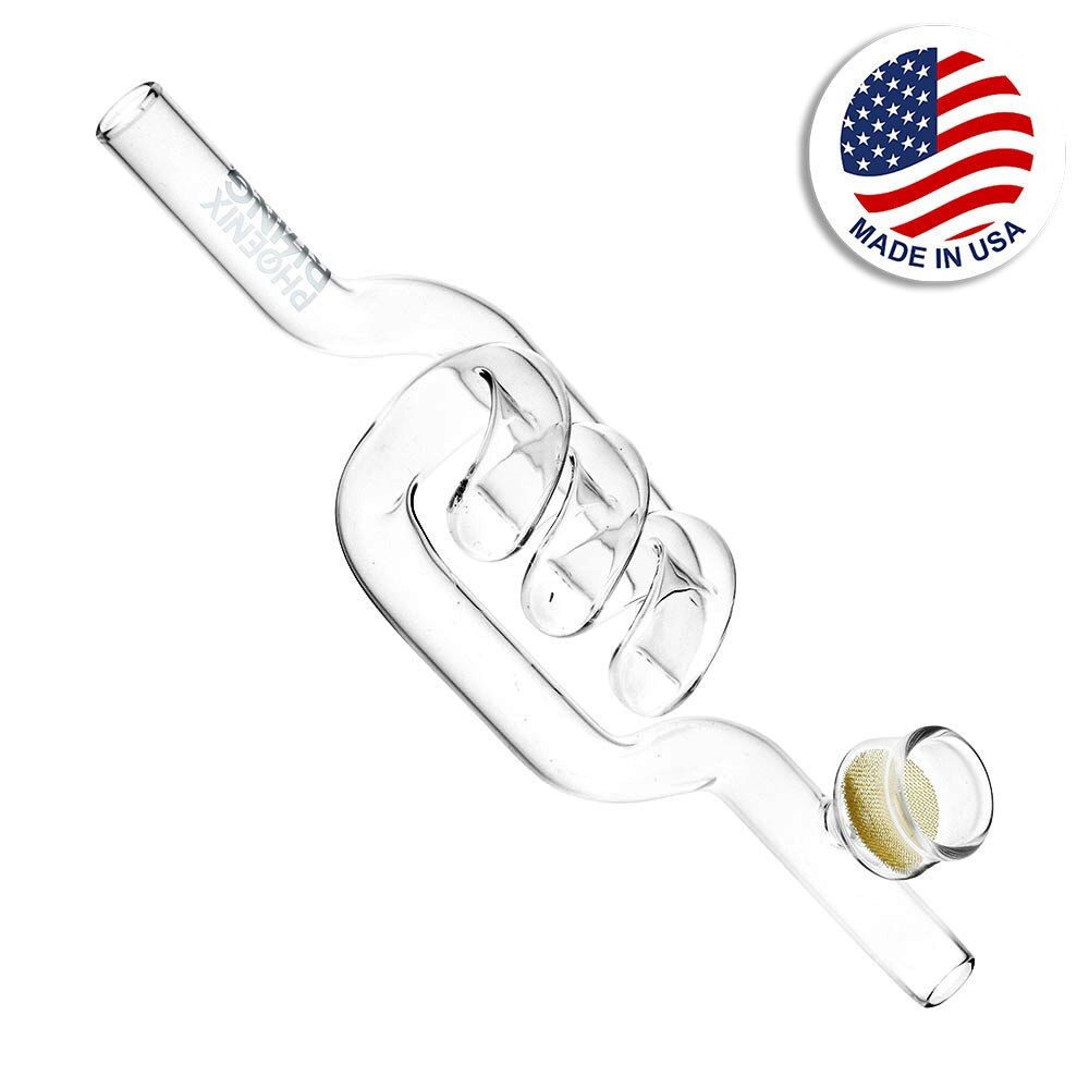 Phoenix Rising Single Barrel Swirl Hand Pipe | 7.5&quot;