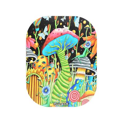 Pulsar Mini Magnetic Rolling Tray Lid | Garden of Cosmic Delights | 7&quot;x5.5&quot;