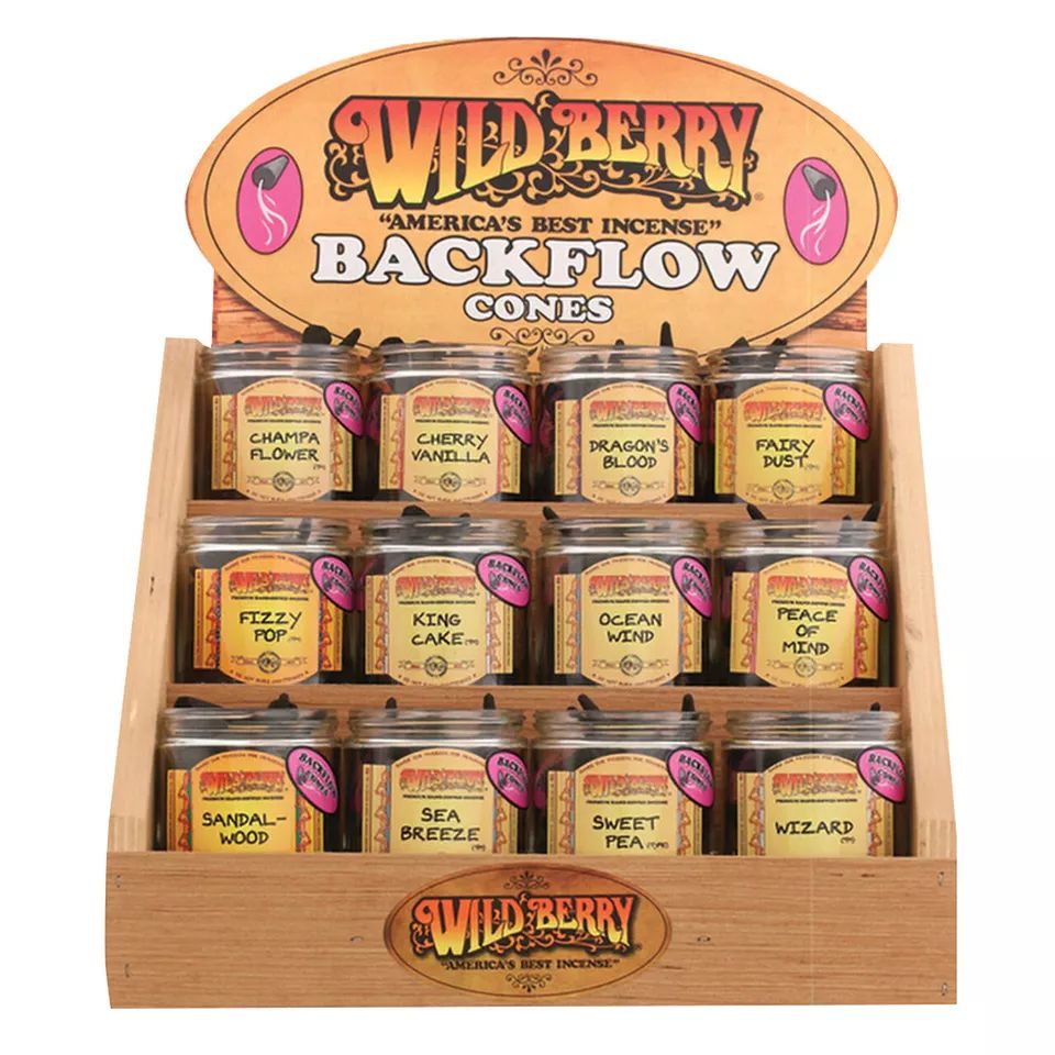 Wild Berry BackFlow Cones