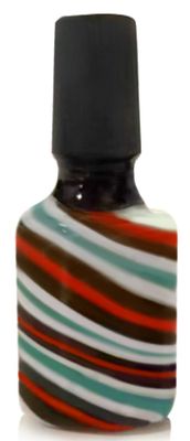 Deep Barber Pole Bowl