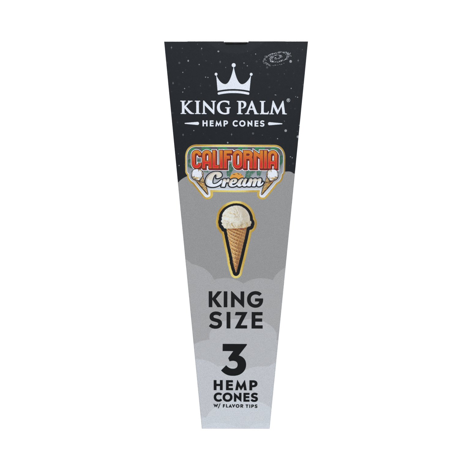 King Palm Hemp Cones Cali Cream King Size 3ct