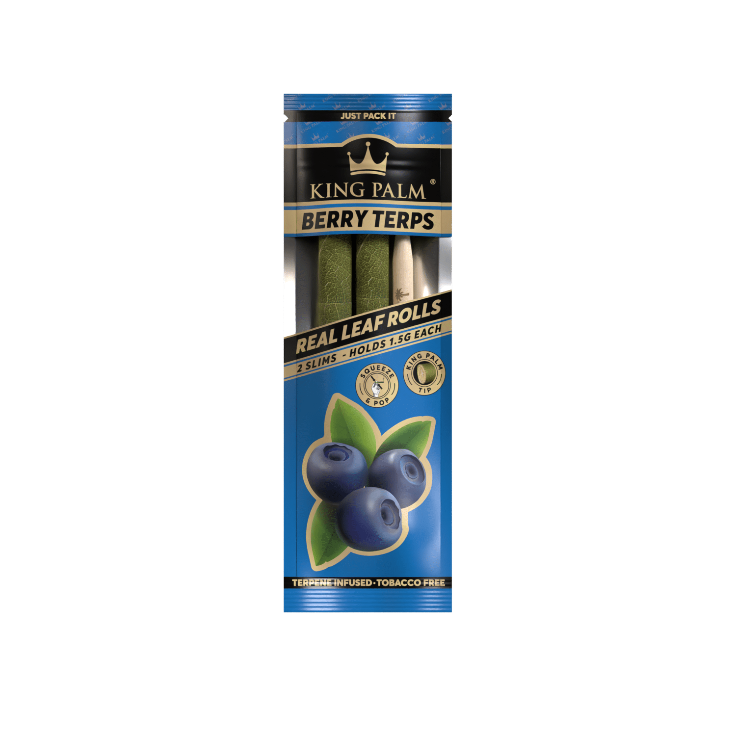 King Palm Berry Terps Leaf Tube Minis 2ct