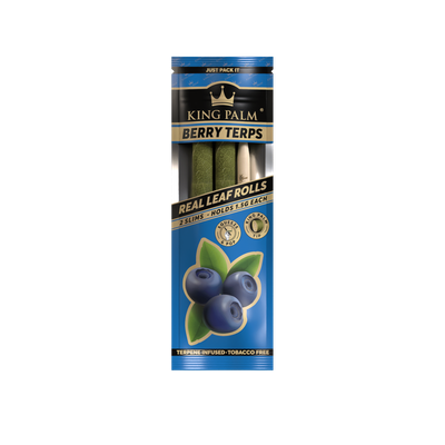King Palm Berry Terps Leaf Tube Minis 2ct