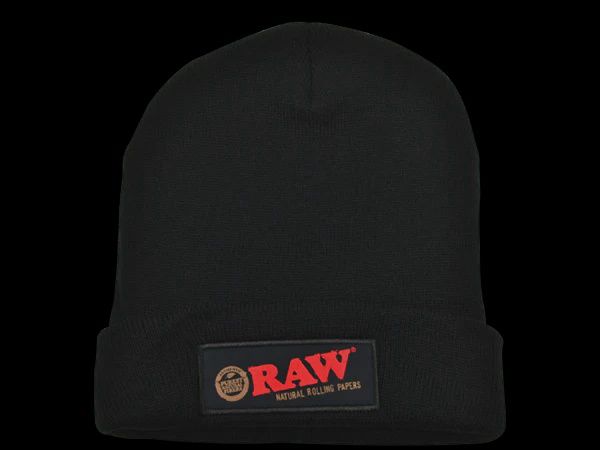 RAW Beanie Hat - Black