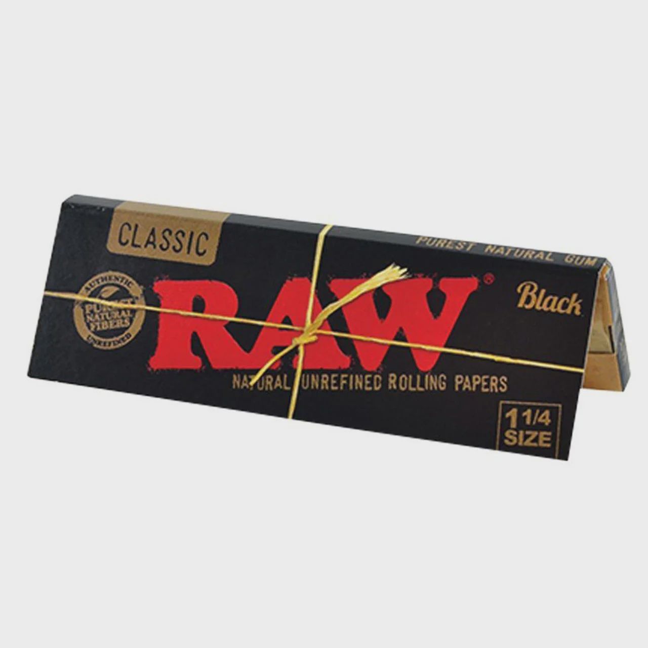 RAW Classic Black Rolling Papers 1 1/4