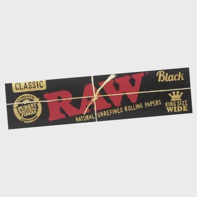 RAW Classic Black Rolling Paper King Size Wide