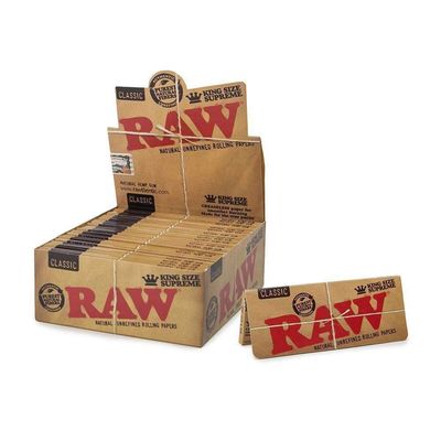 RAW Classic Rolling Papers King Size Supreme