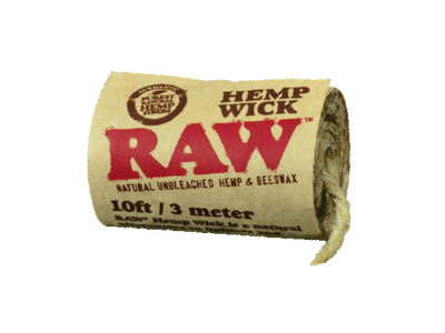 RAW Hemp Wick - 10ft