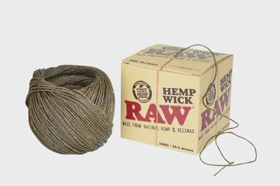 RAW Hemp Wick - 100ft