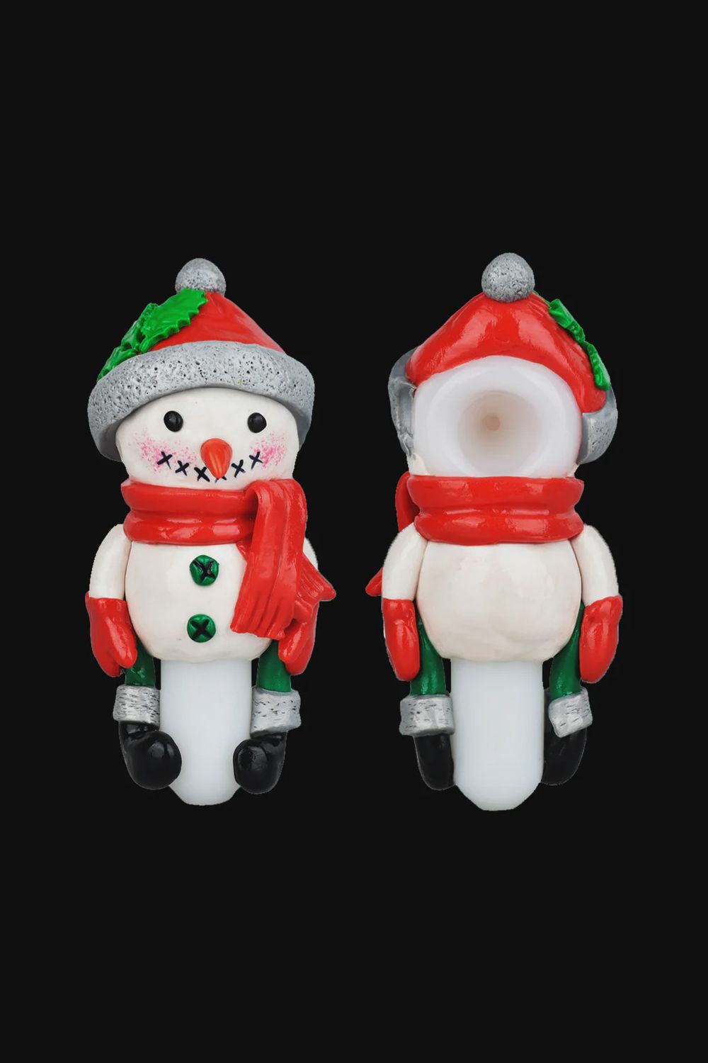 Christmas Snowman Hand Pipe