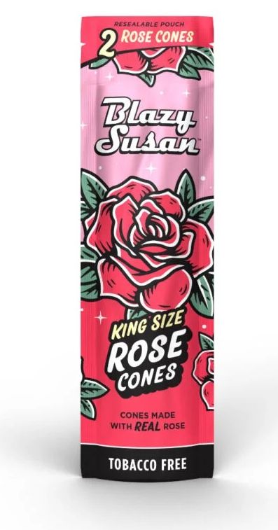Blazy Susan KING Rose CONES 2pk