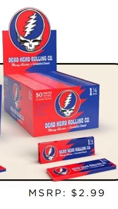 Blazy Susan X Grateful Dead (1 1/4) Rolling Papers