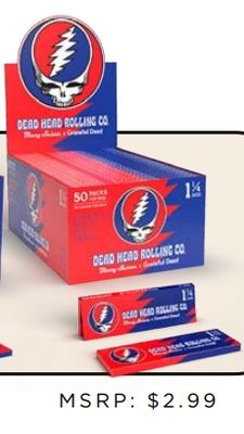 Blazy Susan X Grateful Dead (1 1/4) Rolling Papers