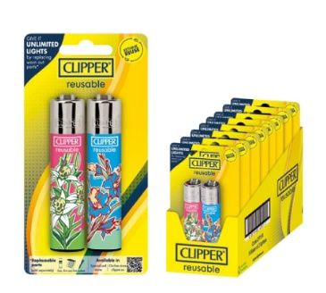 Clipper 2pk Lighters